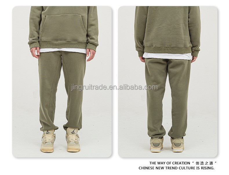 OEM Wholesale Fashion Trackpants Blank Sweatpants Custom Jogging Pants Printing Plain Fleece Nude Sweat Jogger Men
