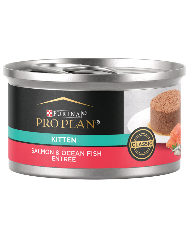 Pro Plan Development Ocean Whitefish & Salmon Entrée Classic Grain Free Wet Cat Food