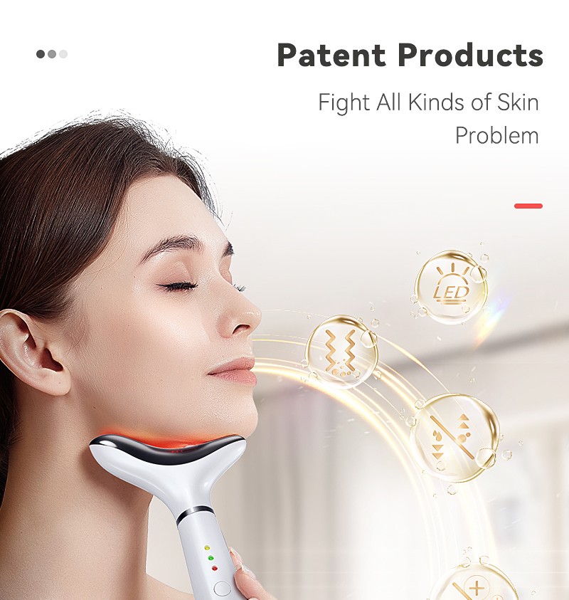 BEPERFECT Protein Collagen Thread Microcurrent Toning Device Facial Micro-Current Massage Instrument Face Lift Massager