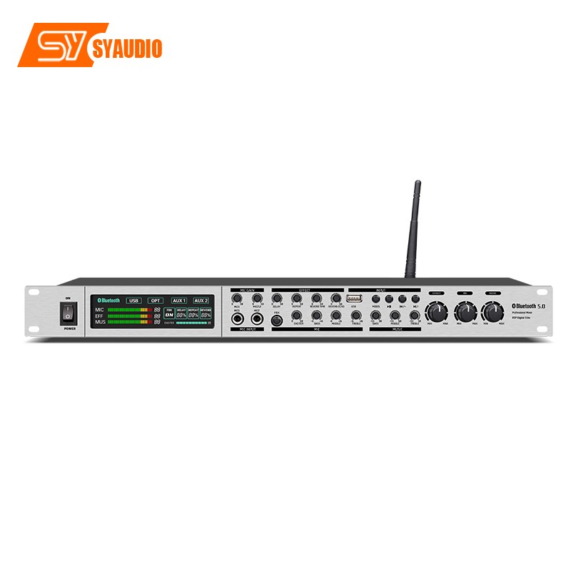 Anti Howling professional home karaoke digital audio processor KT-600 Audio Processor Sound System
