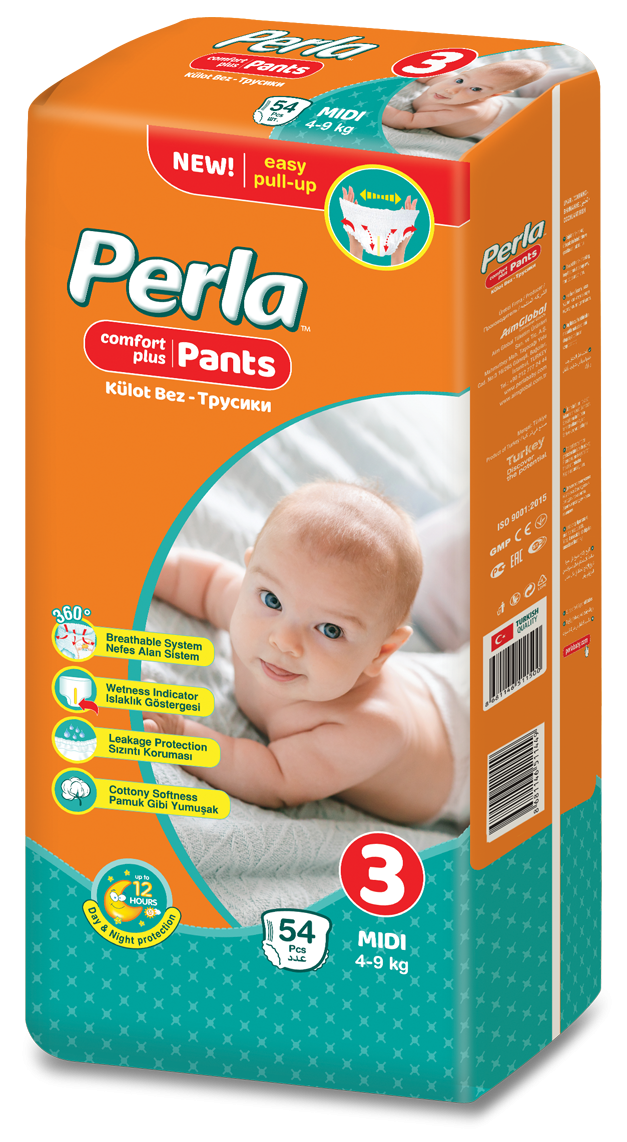 Midi No.3 PERLA Pants Baby Diapers