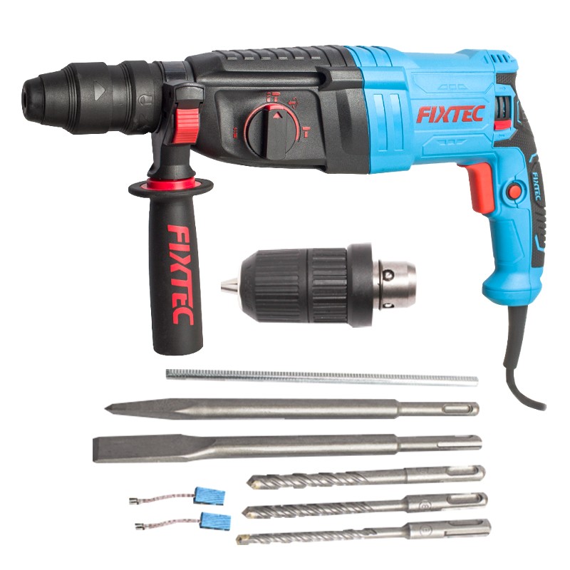 FIXTEC One Stop Tools Station Wholesale Ready Stock Impact Hammer Drills Electric Tools Cordless Power Tools Drill