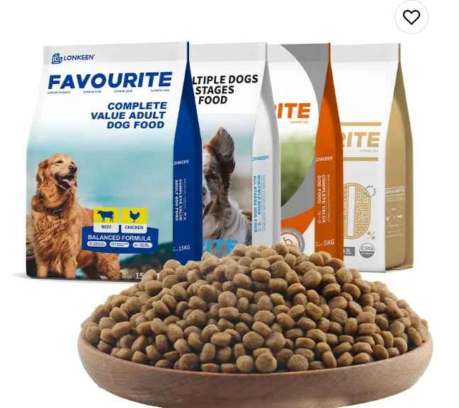 OEM ODM Chinese Low Price private label Pet Food circular Shapes Adult Dry Pet Dog Food