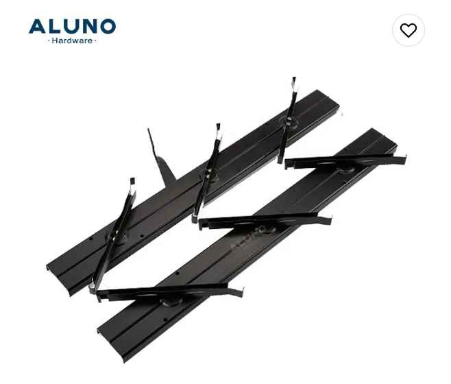 Aluno SF-400 Aluminium Blade Glass Louvre Shutter Jalousie Louver Glass Window Frames