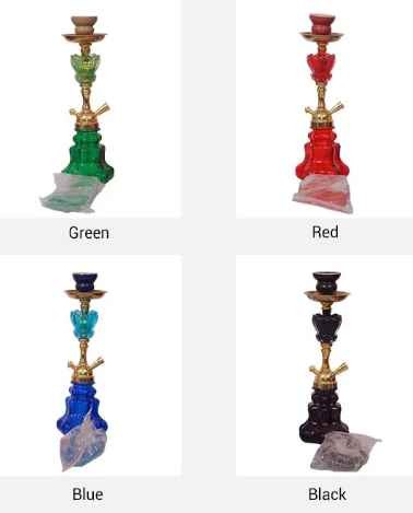 Wholesale Iron Small Mini Custom Glass Hookah Cup Smoking Accessories Sublimation Portable Flower Stem Hukkah Shisha