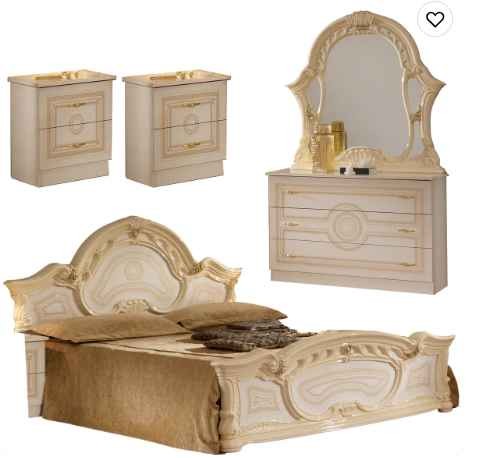 Bedroom Sara designed to give your home a touch of traditional elegance