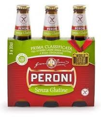 Lager Beer Gluten Free VAP in bottle 3 pcs x 33cl Peroni - Made in Italy