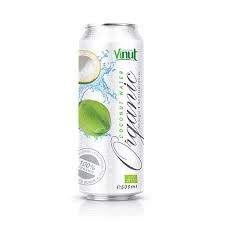 500ml Organic Coconut Water - no Sugar, No preservative ( EU Organic Certification)