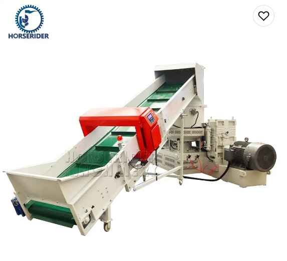 PP LDPE Recycled Granules 2 Stage Waste Plastic Recycling Extruder Granulator Machine Price