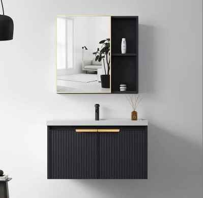 Made in China waterproof sink cabinet bathroom vanity wall hung bathroom side cabinet lavabo bathroom