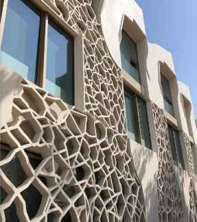 GRC Light Weight Concrete Exterior Wall Facade Cladding Panel Moulding