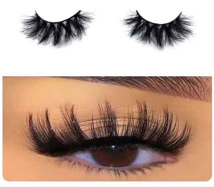 2022 100% Real mink eyelash 3D mink lashes cruelty free Fluffy full strip 25mm mink lashes wholesale with boxes dramatic