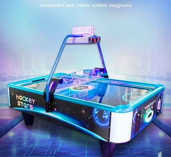 2 Players Classic Sport Air Hockey Game Machine Kids Adults Coin Operated Air Hockey Arcade Table With Electronic Scorer