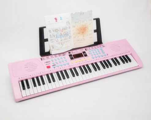 Musical toy keyboard 61 keys digital keyboard electronic organ musical instruments portable keyboard for sale