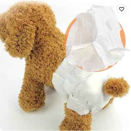 OEM ODM eco-friendly pet nappy disposable bamboo biodegradable super soft dog diaper of China