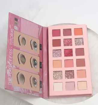 Wholesale makeup high pigment make your own brand private label glitter custom eyeshadow palette