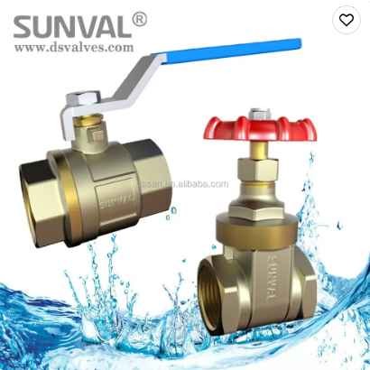 Brass Ball valve and gate valve