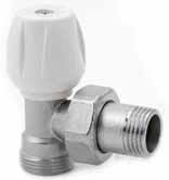 S3209 Brass 3-way Manual radiator Angle Valve