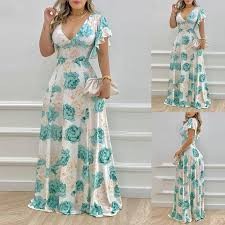 Wholesale Women'S Clothing Swing Off Shoulder Solid Dress Long Floor Length Club Women Formal Evening Party Dresses