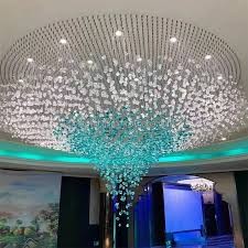 Hot Sale New Design Hotel Lobby hallway luxury crystal ceiling chandeliers