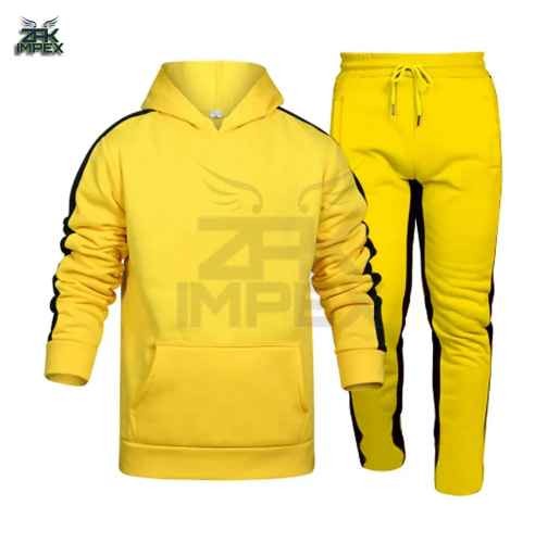 Hot Selling Made Customized Tracksuit Premium Quality Blank Custom Logo Breathable Slim Fit Attractive Plain Men's Tracksuit
