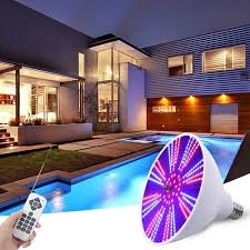 Par56 SMD 2835 rgb with remote led underwater swimming pool lights 6000k 3000k white/warm white