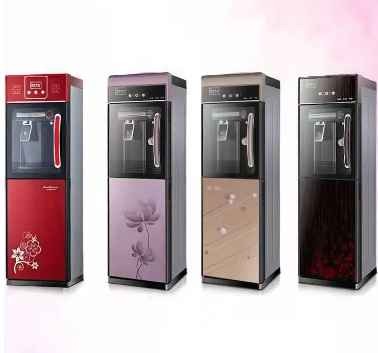 Electric / Compressor Cooling Hot and Cold Water Dispenser Hot Cold Bottle Automatic Vending Freestanding Glass 5 Gallon 220 550