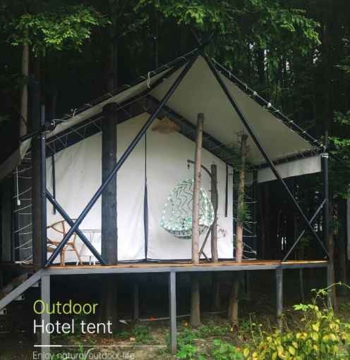 Factory Custom Luxury Safari Shelter Tents Hotel Resort Glamping Hotel Tent