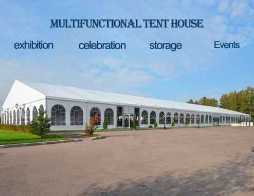 Hot Sale Outdoor White Capacity Marquee Party Event House Large Wedding Marquee Tent
