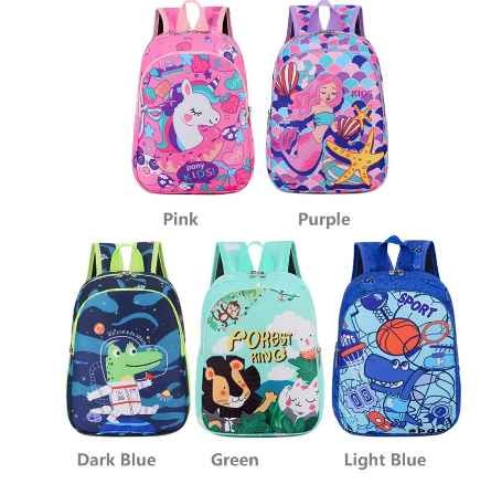 2023 new design Haslor BSCI school bags for girls unicorn kid school bag mochila escolar Unicorn children's school bags