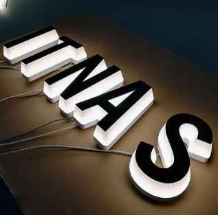 Advertising Letter Light Brand Acrylic Led Name Board Custom 3d Led Lights