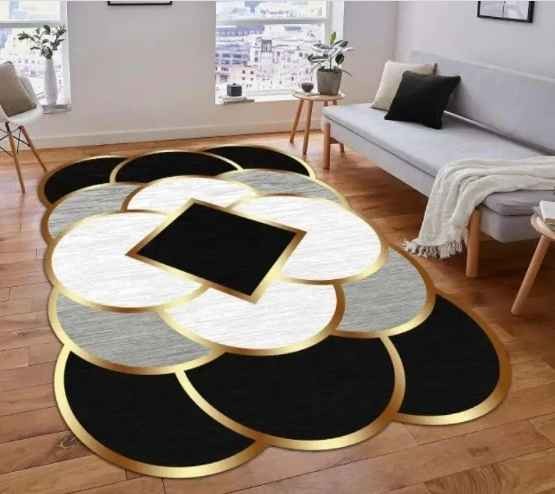 2023 New Design Wholesale 3D printed carpet European Style Rugs And Carpets For Home livingroom bedroom children room