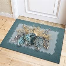 European modern 3d printed high quality waterproof bathroom carpet non-slip cheap custom rugs and carpets