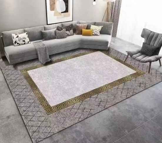 Hot selling 3d print area rugs living room large luxury new popular design Non-slip washable bedroom rug