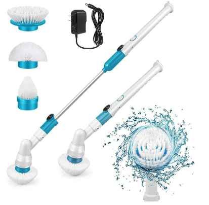 Electric cleaning brush handheld long handle automatic rotation retractable Electric cleaning brush