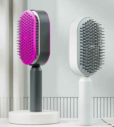 Quick Self Cleaning Hair Brush Detangler Hairbrush 3D Airbag Scalp Massage Hair Comb