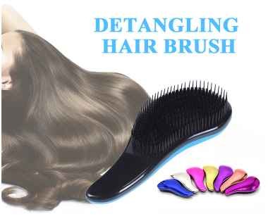 Electroplating Scalp Massage Large Wet Brush Original Detangler Hair Brush Detangling comb Hair Combs for Women