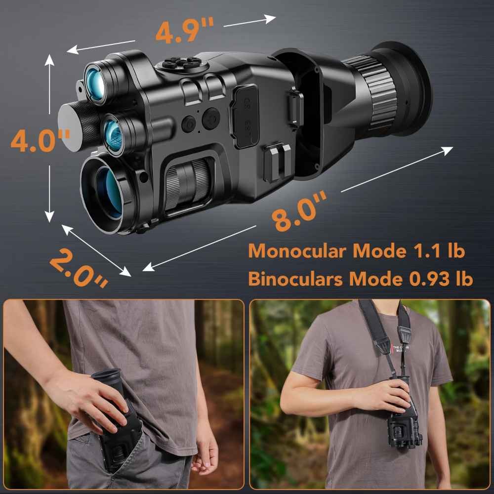 henbaker cy789 night vision scope Factory Price 3.1 Inch Night Vision Hunting Monocular scope hunting scope