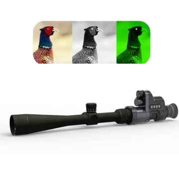 HENBAKER NV710S infrared night vision scope kit hunting red dot laser sight scopes for hunting shooting