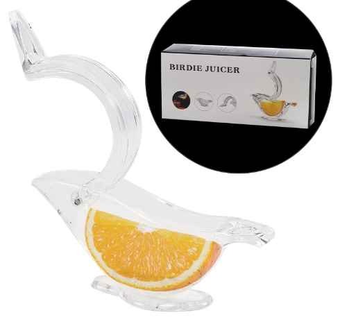 kitchen gadgets Acrylic Crystal Manual exprimidor de limon glass bird shaped lemon squeezer