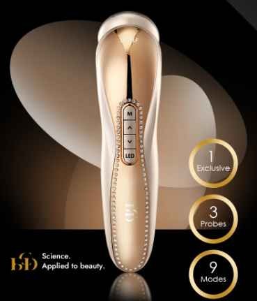 Synogal Professional handheld TRI-ELF anti aging RF EMS PDT face massage beauty machine