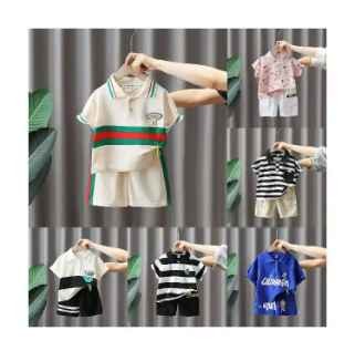 custom two piece pants set baby boys summer kids clothing designers clothes set