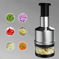Hot selling 2023 Manual Fruit Vegetable Chopper Multifunction Hand Press Food Cutter Garlic Onion Nuts Grinder Mincer Kitchen