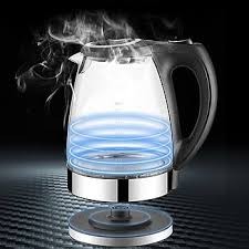 $0.01 sample FREE SHIPPING Everich 1.7L Electric Body Glass Water Kettle Boiler 304 Food Grade Steel Heating Plate High-Qualit