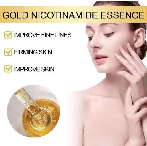 Hoygi OEM&ODM Best Gold Serum Smoothing Face Essence Moisturizer Essence For Face