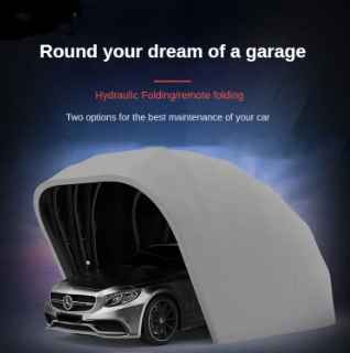 Folding Garage Retractable Outdoor Car Shelter Tent Portable Car Automatic Prefab Car Garage
