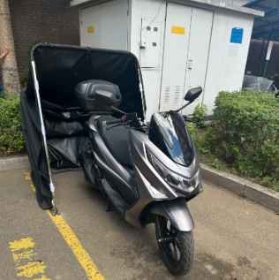 Foldable Stainless Steel Car and Motorcycles Garage Shelters with Fabric 600D Oxford
