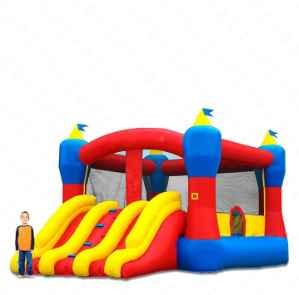 Magic Combo 13 Commercial Inflatable Bouncer Castle with Double Slide Combo