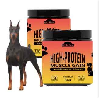 OEM Pet Nutrit Natural Health High Protein Dog Vitamin Supplement Powder Weight Gain High Calorie Supplement For Dog