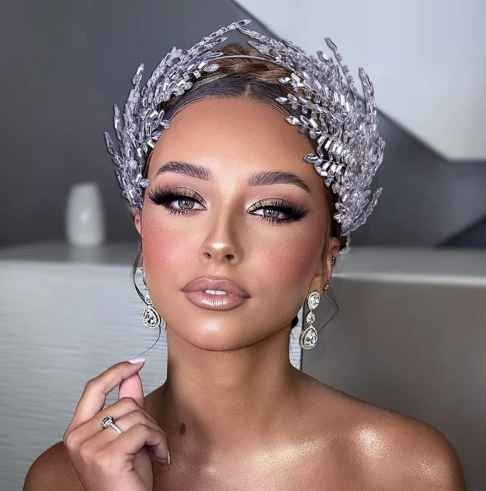 Luxury Wedding Headband Bridal Hair crown tiara Accessories for women wedding party show